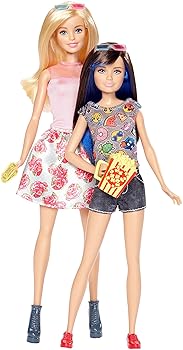 【中古】Barbie Sisters Barbie & Skipper Dolls, 2 Pack