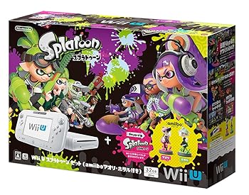 【中古】Wii U スプラトゥーン セット (amiibo アオリ・ホタル付き)