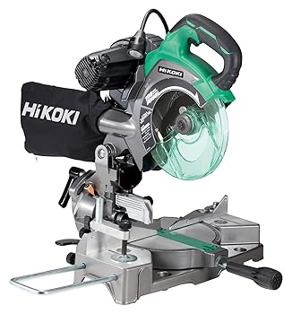 【中古】HiKOKI(ハイコーキ) 卓上丸のこ のこ刃径190mm 両傾斜45&deg; LEDライト付 チップソー別売り C7FC｜AJIMURA-SHOP