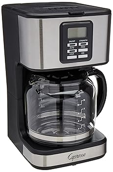 【中古】Capresso SG220 Black and Stainless Steel 12 Cup Coffee Maker by Capresso