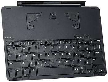 【中古】エレコム Bluetooth 鍵盤 無線電話iPad Pro 9.7inch用 オートスリープ役立つこと付 しろがね色 TK-FBP068ISV3