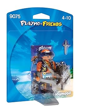 【中古】Playmobil 23050糎 Playmo-Friends Collectable\" Pirate with Shield"