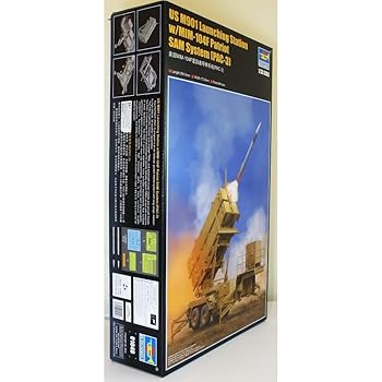 【中古】トランペッター 1/35 アメリカ陸軍 MIM-104F ペトリオット PAC-3/M901ランチャーステーション プラモデル 01040|AJIMURA-SHOP