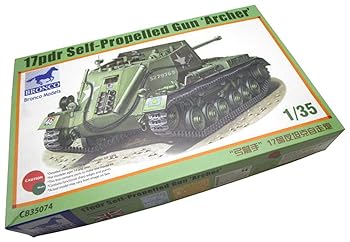 【中古】ブロンコモデル 1/35 イギリス アーチャー対戦車自走砲 プラモデル CB35074