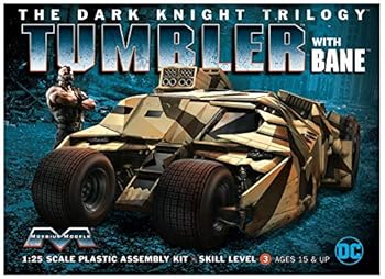 【中古】メビウスモデル 1/25 ダークナイト トリロジー 武装タンブラー w/ベイン プラスチックモデルキット MOE967