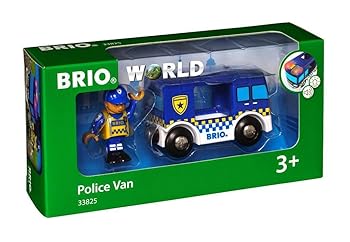 【中古】BRIO ライト＆サウンド付ポリストラック 33825