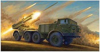 【中古】トランペッター 1/35 ソビエト軍 BM-27 多連装ロケットランチャー ウラガン プラモデル 01026｜AJIMURA-SHOP