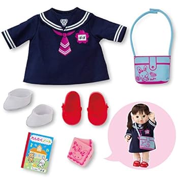 【中古】ピープル ぽぽちゃん 着せかえ ぽぽちゃん専用ぽぽちゃんも入園! 幼稚園セット 幼稚園小物つき AI-733
