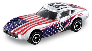 【中古】アピタ ピアゴオリジナル世界の国旗トミカ トヨタ2000GT アメリカ国旗タイプ2 タカラトミー