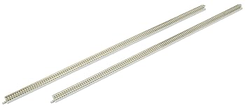 【中古】ロクハン Zゲージ R084 PCトラック 440mm 直線レール 2本入り