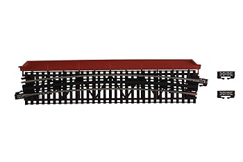 【中古】KATO Nゲージ 単線デッキガーダー曲線鉄橋R481-15° 朱 20-470 鉄道模型用品