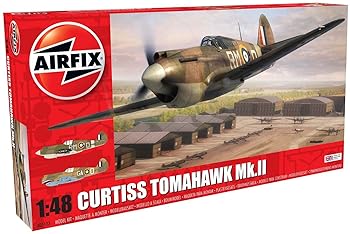 【中古】エアフィックス 1/48 イギリス空軍 カーチス トマホーク Mk.2B プラモデル X5133｜AJIMURA-SHOP