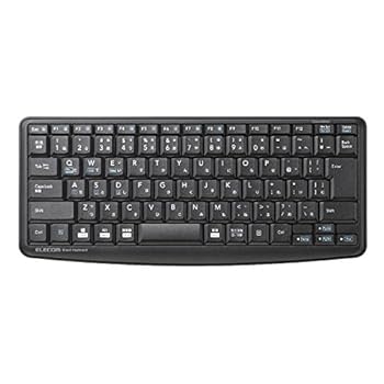 【中古】エレコム キーボード Bluetooth メンブレン ミニキーボード 【本格静音設計】 ブラック TK-FBM093SBK｜AJIMURA-SHOP