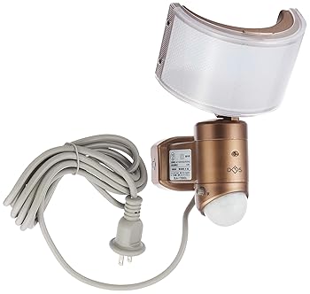 【中古】DAISHIN 大進 検知器点火装置 DLA-1T600L 白熱電球色 暖色 オレンジ色 生あたたかい 室外 人感 100v 雨合羽 晴れ晴れしい 差し込み式 差し込み 鉄道車両界面 壁 強