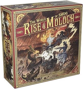 【中古】The World of SMOG: Rise of Moloch Board Game