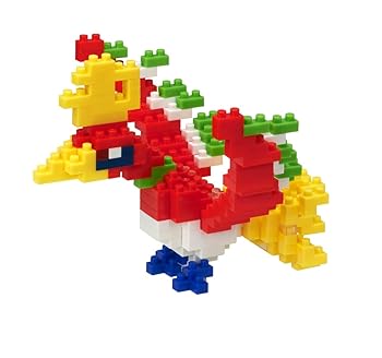 【中古】nanoblock ナノブロック ポケットモンスター ホウオウ NBPM_033