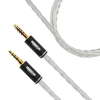 【中古】NOBUNAGA Labs ヘッドホン用バランス対応リケーブル 大千鳥(おおちどり) 【4.4mm5極バランス/3.5mm4極バランス】