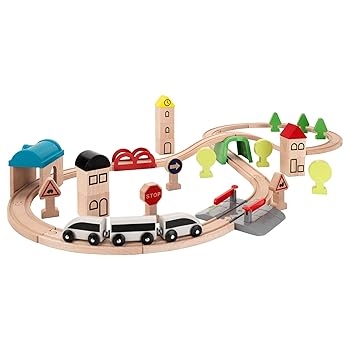 【中古】ＩＫＥＡ/イケア LILLABO：鉄道車両 軌跡付き添い人 45個仕掛ける （003.300.67）