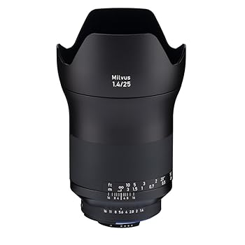【中古】Carl Zeiss 単興味の中心水晶体 Milvus 1.4/25 ZF.2 黒いこと 823198