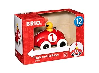 【中古】BRIO プッシュ&ゴー・レーサーカー 30226