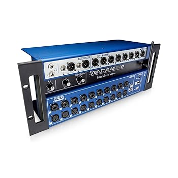 【中古】Soundcraft Ui24R 【携帯端末やPCからワイヤレスで制御 Wi-Fiアクセスポイント機能を搭載】リモートコントロール デジタルミキサー