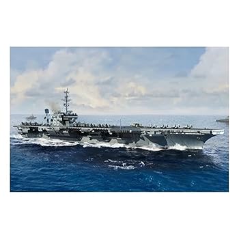 【中古】トランペッター 1/700 アメリカ海軍 空母 CV-63 キティーホーク プラモデル 06714|AJIMURA-SHOP
