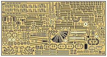 【中古】ピットロード 1/700 GBシリーズ 日本海軍 戦艦 武蔵 レイテ沖海戦時用 純正グレードアップパーツセット プラモデル用パーツ GB7016