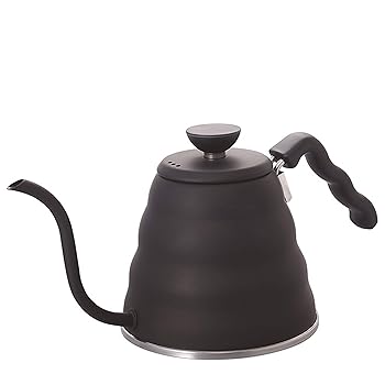 【中古】HARIO(ハリオ) V60ドリップケトル・ヴォーノ 直火/IH相応う 実用800ml つや消し黒いこと 日本製 VKB-120-MB