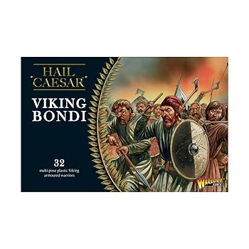 【中古】Hail Caesar Warlord Games, Viking Bondi - Wargaming miniatures
