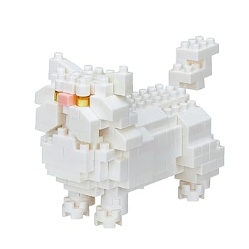 【中古】ナノブロック キャットブリード ペルシャ NBC_267