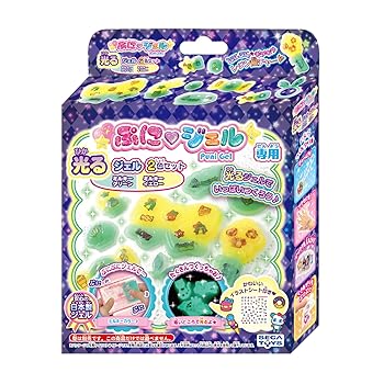 【中古】ぷにジェル 別売り光るジェル ミルキーグリーン/ミルキーイエロー PGR-11