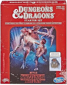 【中古】(ハズブロゲーミング) Hasbro Gaming 『Stranger Things(ストレンジャー・シングス 未知の地球)』 『ダンジョンズ\u0026ドラゴンズ』 ロールプレイン