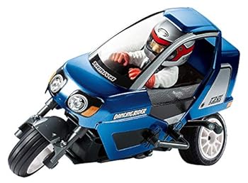 【中古】タミヤ スターユニットシリーズ 特別企画 No.84 1/8RC ダンシングライダー T3-01 メタリックブルーボディ仕様 プロポ付き塗装済み完成モデル オ
