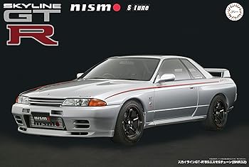 【中古】フジミ模型 1/12 AXESシリーズ No.2 スカイラインGT-R '89 ニスモ Sチューン(BNR32) プラモデル AXES2｜AJIMURA-SHOP