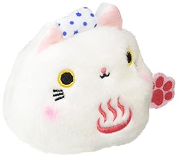 【中古】三英貿易(Sanei Boeki) オリジナル ぬいぐるみ ねこだんご 温泉ねこだんご W7.5×D6×H7cm アニマル