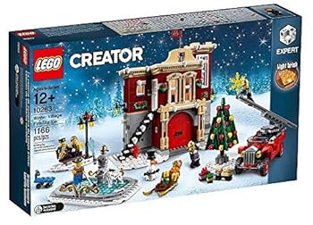 【中古】レゴ（LEGO）ウィンタービレッジ・ファイヤーステーション ファイヤーハウス（Winter Village Fire Station）【10263】