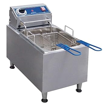 【中古】Globe食料雑貨類設備カウンタとっ始めElectric 10-重量ポンド油絵の具静電容量揚げ物