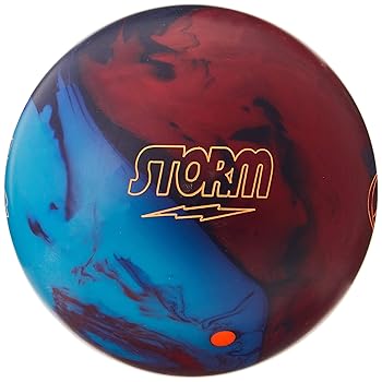【中古】Storm Bowling Products Physix 突き抜くどんぶり鉢 14重量ポンド 赤いこと/青色/パープル 14