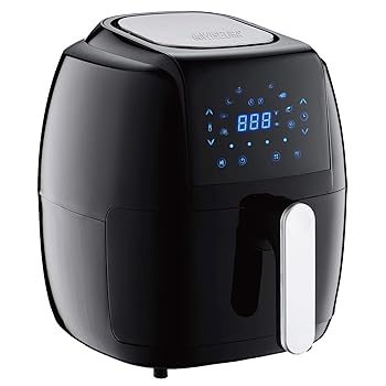 【中古】GW22921-S 8-in-1 Digital Air Fryer with Recipe Book, 5.0-Qt, Black