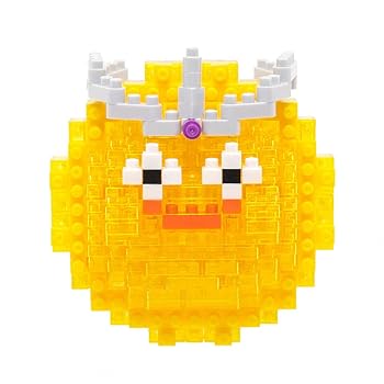 【中古】ドラゴンクエスト ナノブロック ゴールデンスライム