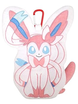 【中古】三英貿易(Sanei Boeki) ポケットモンスター ぺたふわポーチ ニンフィア W20.5×D3.5×H27cm ぬいぐるみ雑貨 ポケモン PZ41