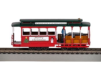 【中古】グリップマン付きケーブルカー - イエロー&レッド - HOスケール