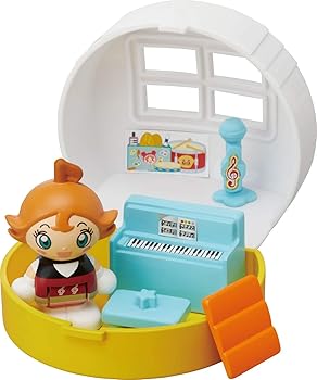 【中古】アンパンマンタウン おでかけハウス&ドールセット 第2弾 ドレミひめの音楽教室セット