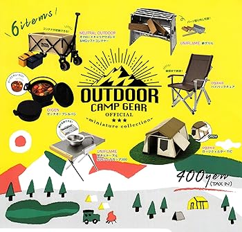 【中古】アウトドア キャンプギア ミニチュアコレクション [全6種セット(フルコンプ)]