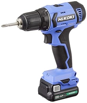 【中古】HiKOKI(ハイコーキ) 10.8V せん孔機１番ウッド FDS12DAL 蓄電池2個・申し受ける器・入れもの付 申し受ける式 電動せん孔機 FDS12DAL(2ES)