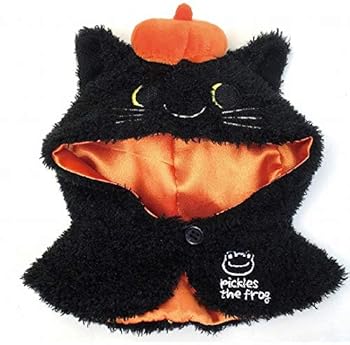 【中古】かえるのピクルス ハロウィン 黒猫ポンチョ