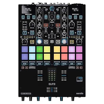 【中古】Reloop リループ DVSミキサー ELITE エリート for Serato