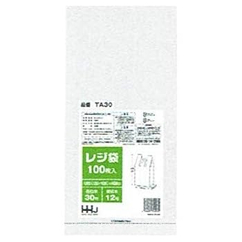 【中古】金銭登録器袋 白 TA30【西日本30号、東日本12号 】 100枚×60(6000枚)TA-30
