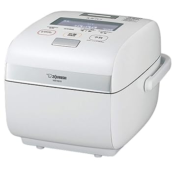 【中古】象印 圧力IH炊飯ジャー(5.5合炊き) 雪白 ZOJIRUSHI 炎舞炊き NW-KB10-WZ