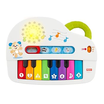 【中古】マテル(MATTEL) フィッシャープライス(fisher price) バイリンガル・わくわくピアノ 【6~36カ月】【赤ちゃん おもちゃ】【知育・英語・外国語】｜AJIMURA-SHOP